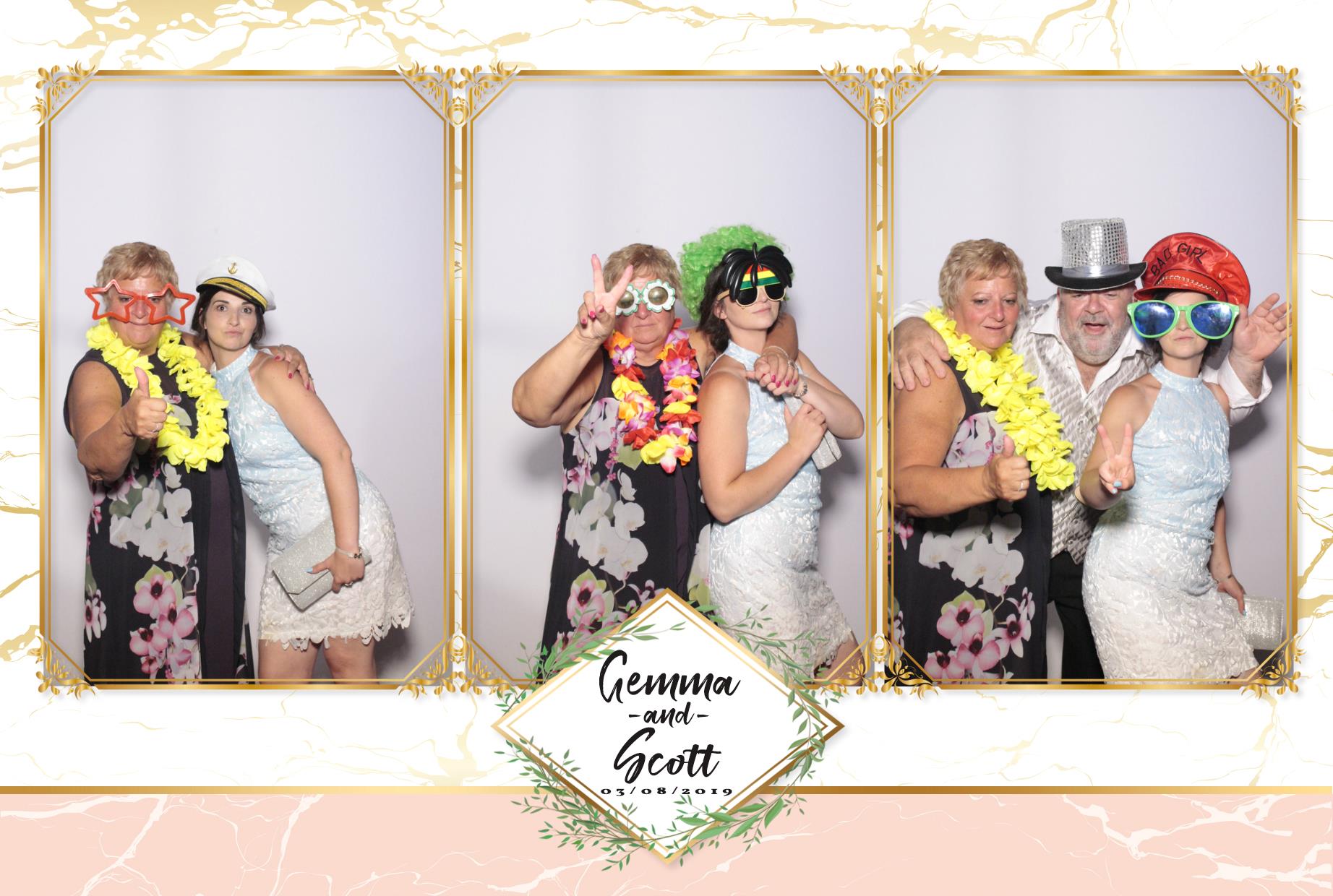 Gemma & Scott's Wedding | View more photos from the event at gallery.myphotoboothexperience.co.uk/u/MyPhotoBoothExperienceLtd/Gemma-Scotts-Wedding